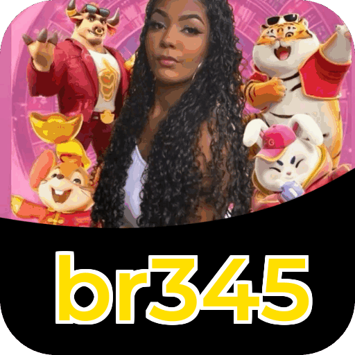 Interface do aplicativo br345 mostrando jogos disponíveis no iOS e Android